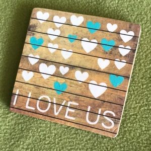 $5 w/$10 PURCHASE Handcrafted Wood Sign